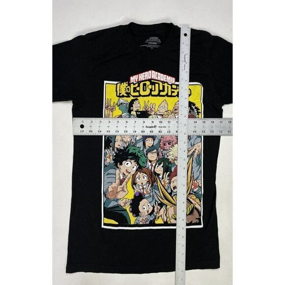 My Hero Academia T-shirt Men Adult Small Black Graphic Characters Anime - Picture 5 of 5